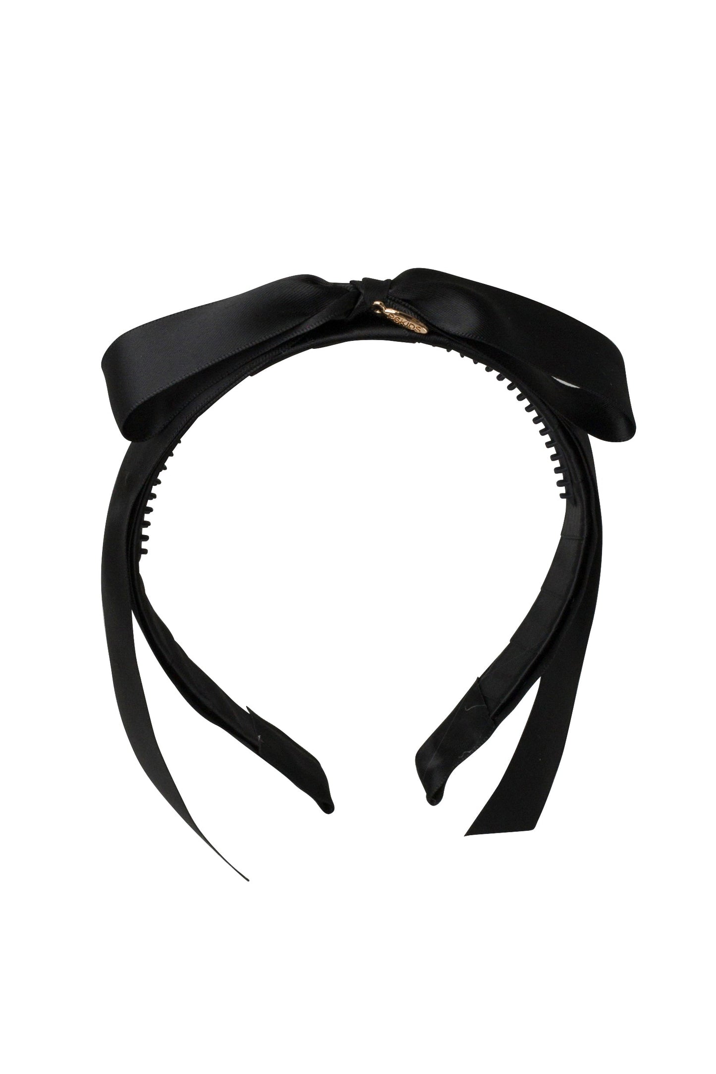 Matilda Satin Headband - Black