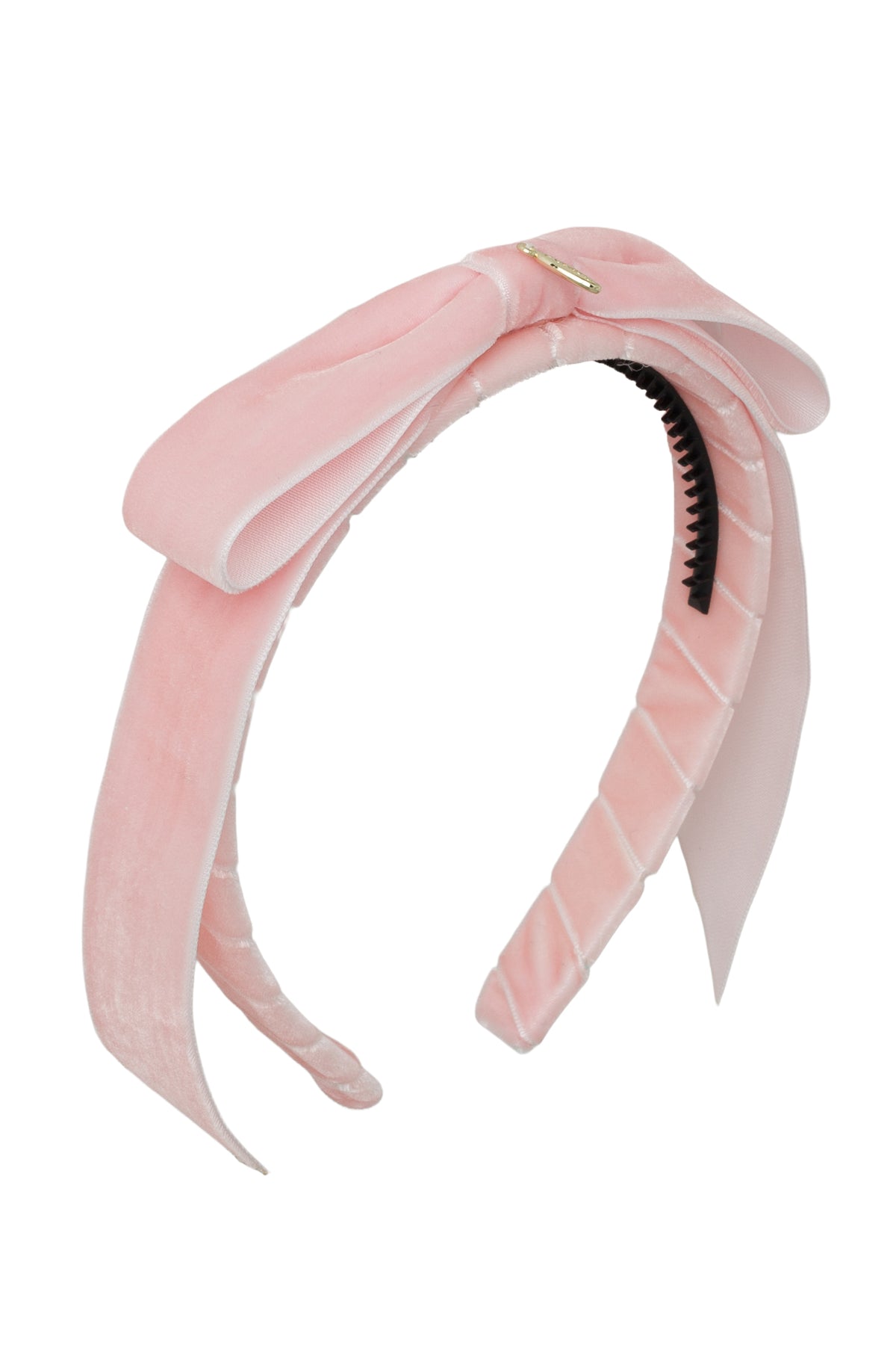 Matilda Velvet Headband - Light Pink