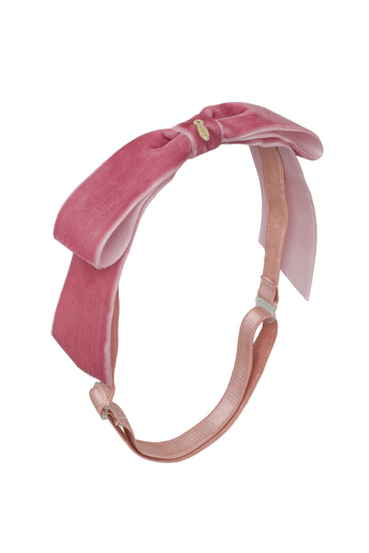 Matilda Velvet Wrap - Rose