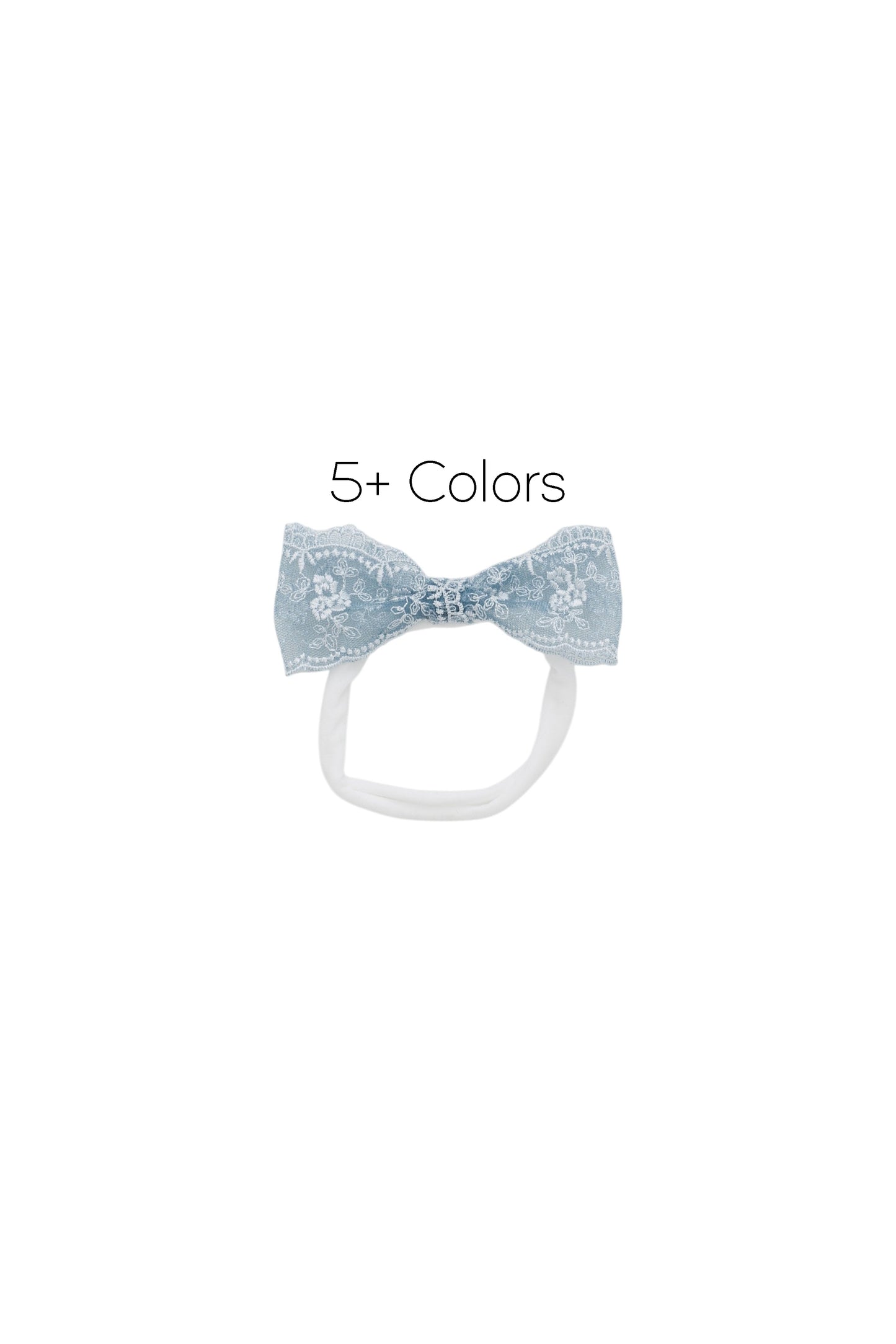 Princess Lace Bow Newborn - Available in 4+ Colors