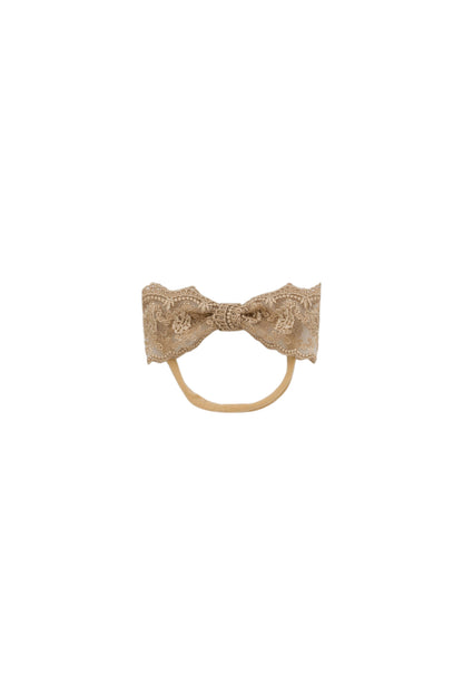 Princess Lace Bow Newborn - Available in 4+ Colors