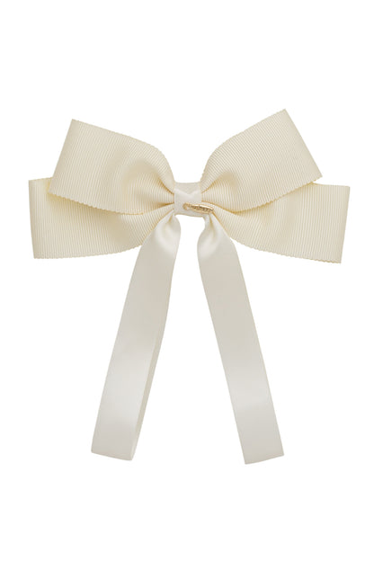 Noa Bow Clip - Ivory