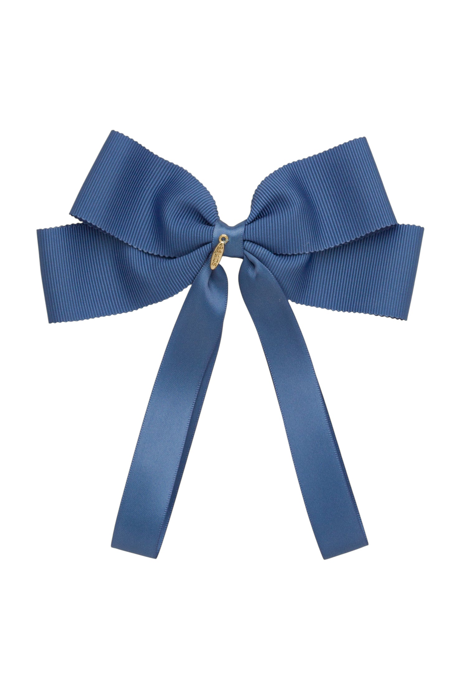 Noa Bow Clip - Smoke Blue