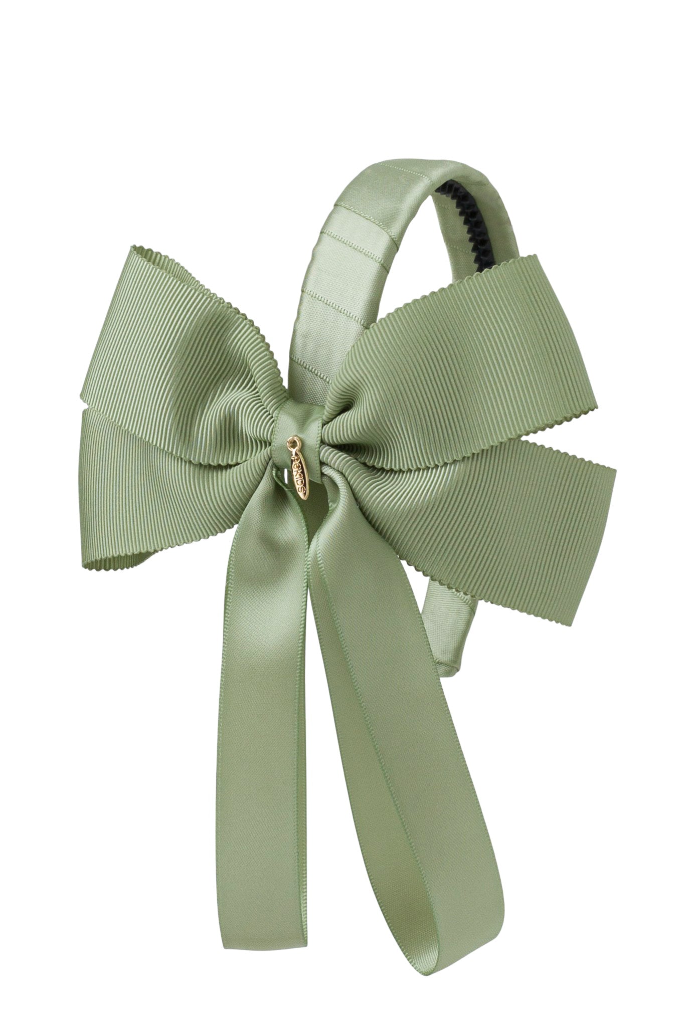 Noa Bow Headband - Spring Moss
