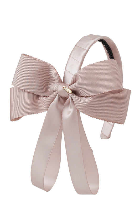 Noa Bow Headband - Vanilla