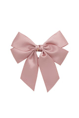 Oversized Bow Pony/Clip - Antique Blush Mauve *New Color August 2024*