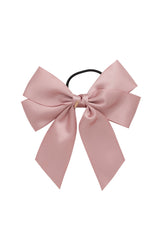 Oversized Bow Pony/Clip - Antique Blush Mauve *New Color August 2024*