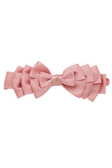 Pleated Ribbon Satin Wrap - Sweet Nectar