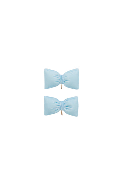Petite Puffed Piggies - Baby Blue