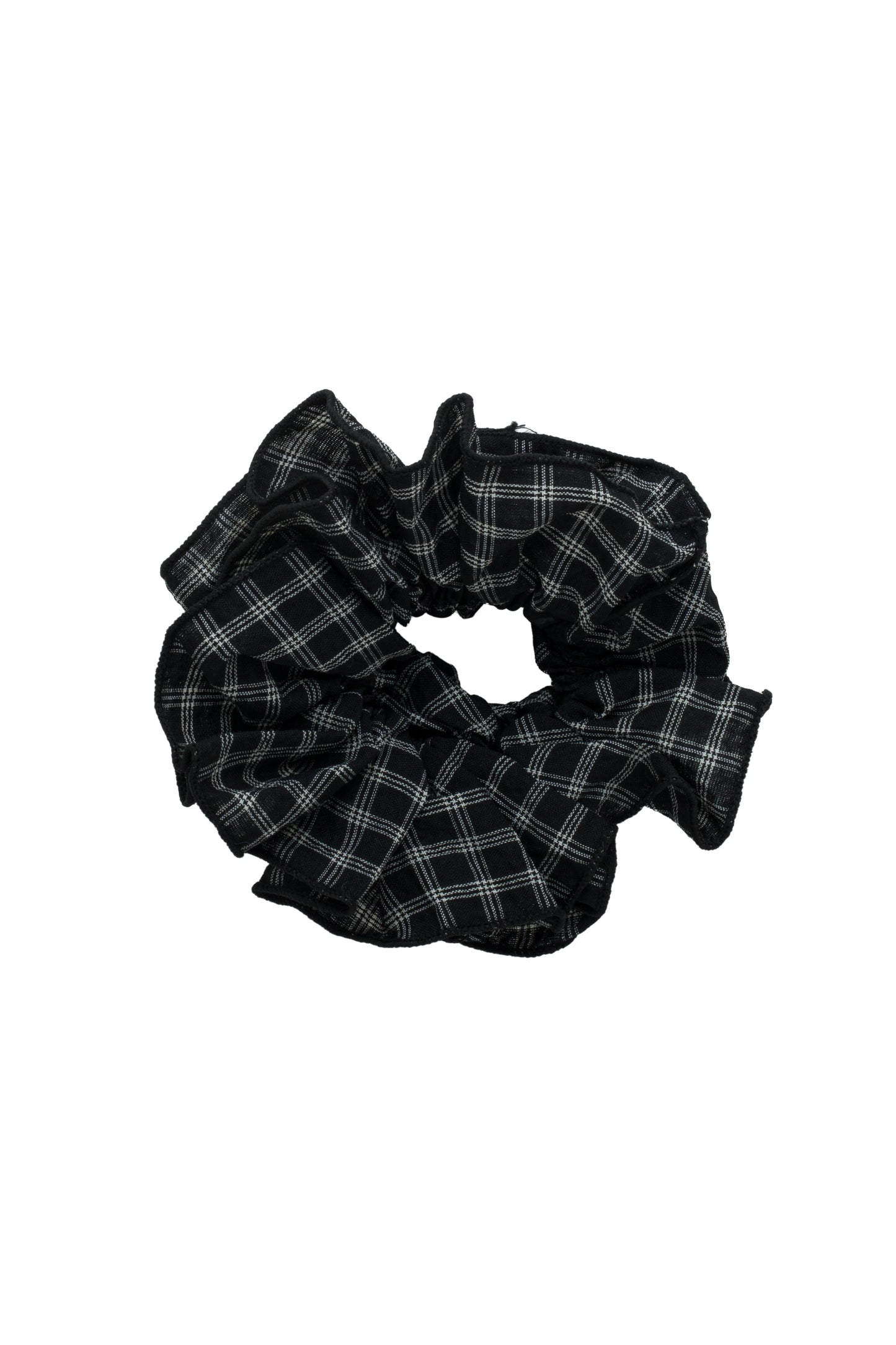 Rehearsal Oversized Scrunchie - Black/White