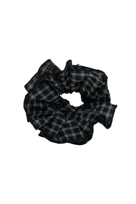 Rehearsal Oversized Scrunchie - Black/White