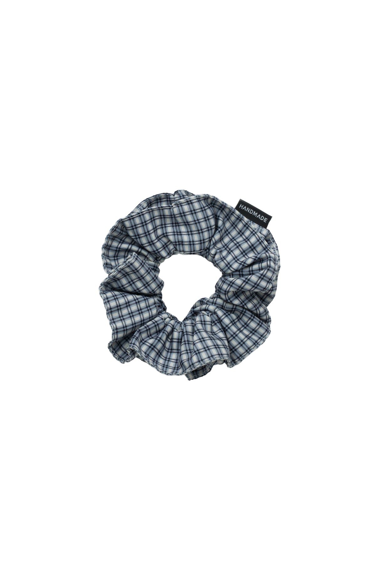Rehearsal Scrunchie - Cream/Blue