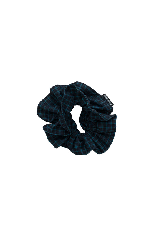 Rehearsal Scrunchie - Turquoise/Black