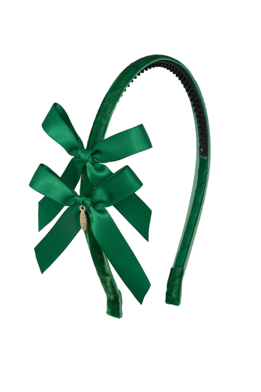 Releve Headband - Emerald Green
