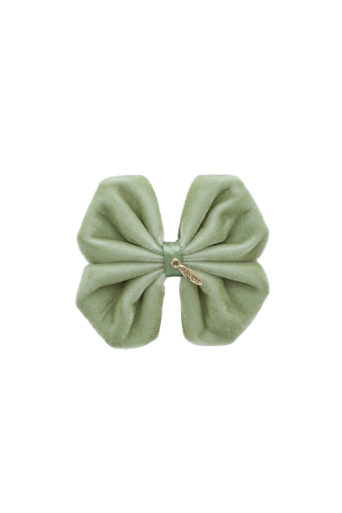 Tendu Butterfly Velvet Clip - Antique Green