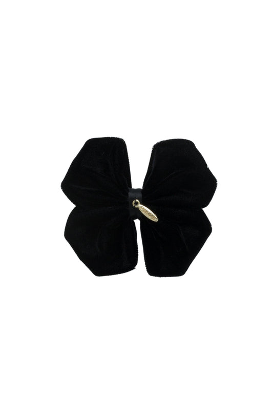 Tendu Butterfly Velvet Clip - Black