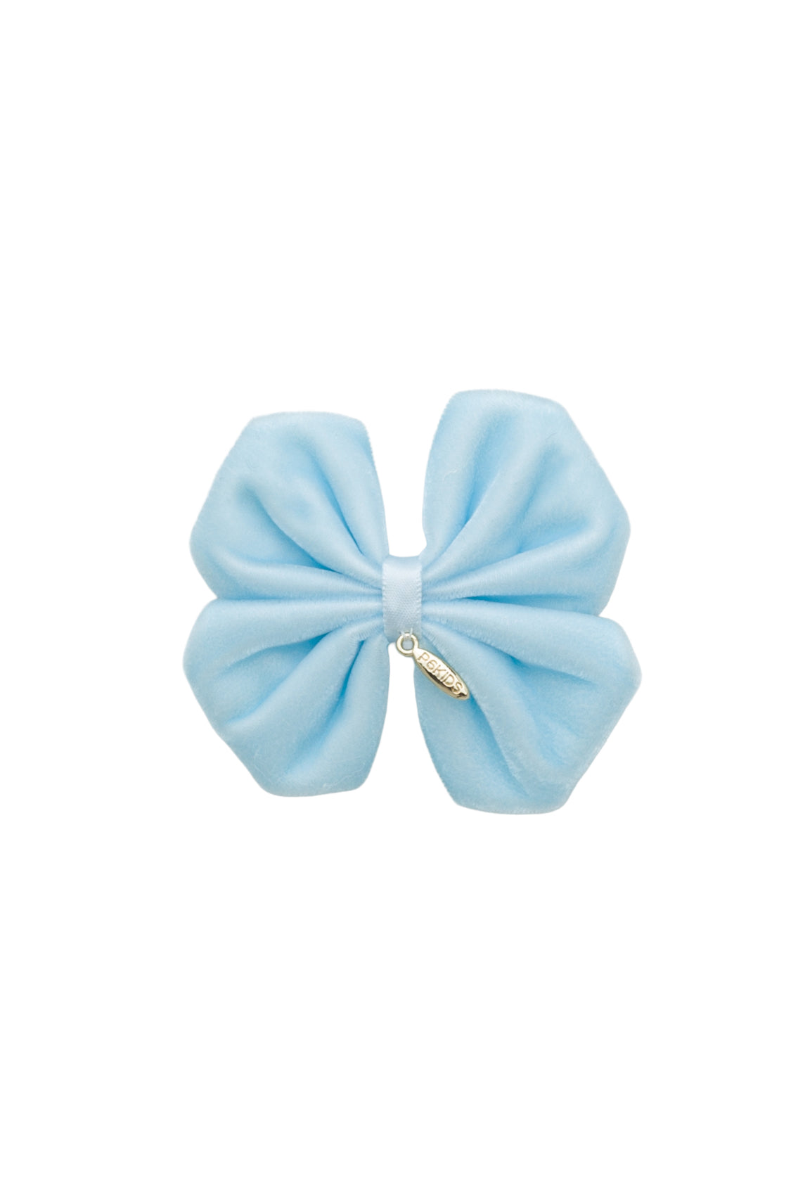 Tendu Butterfly Velvet Clip - Light Blue