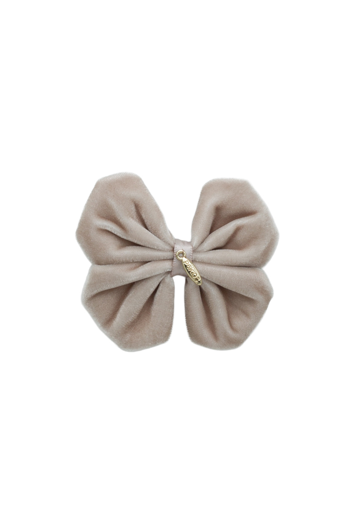 Tendu Butterfly Velvet Clip - Taupe