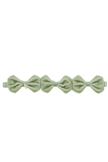 Tendu Velvet Wrap - Antique Green