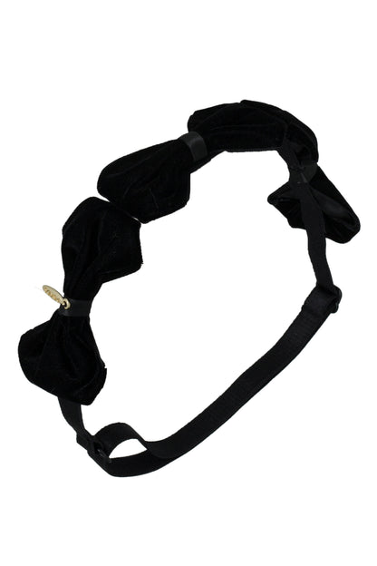 Tendu Velvet Wrap - Black