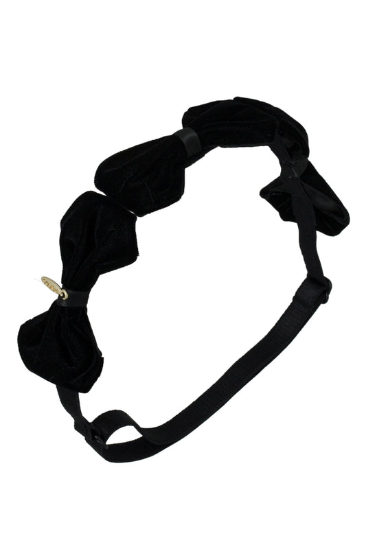 Tendu Velvet Wrap - Black