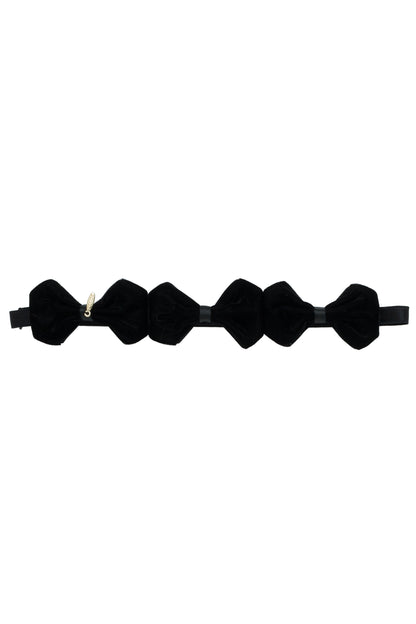 Tendu Velvet Wrap - Black