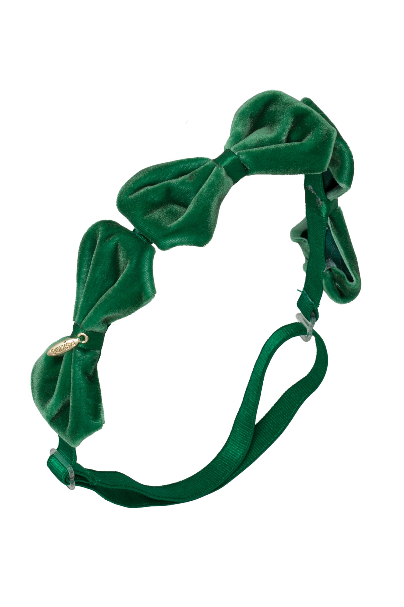 Tendu Velvet Wrap - Emerald Green