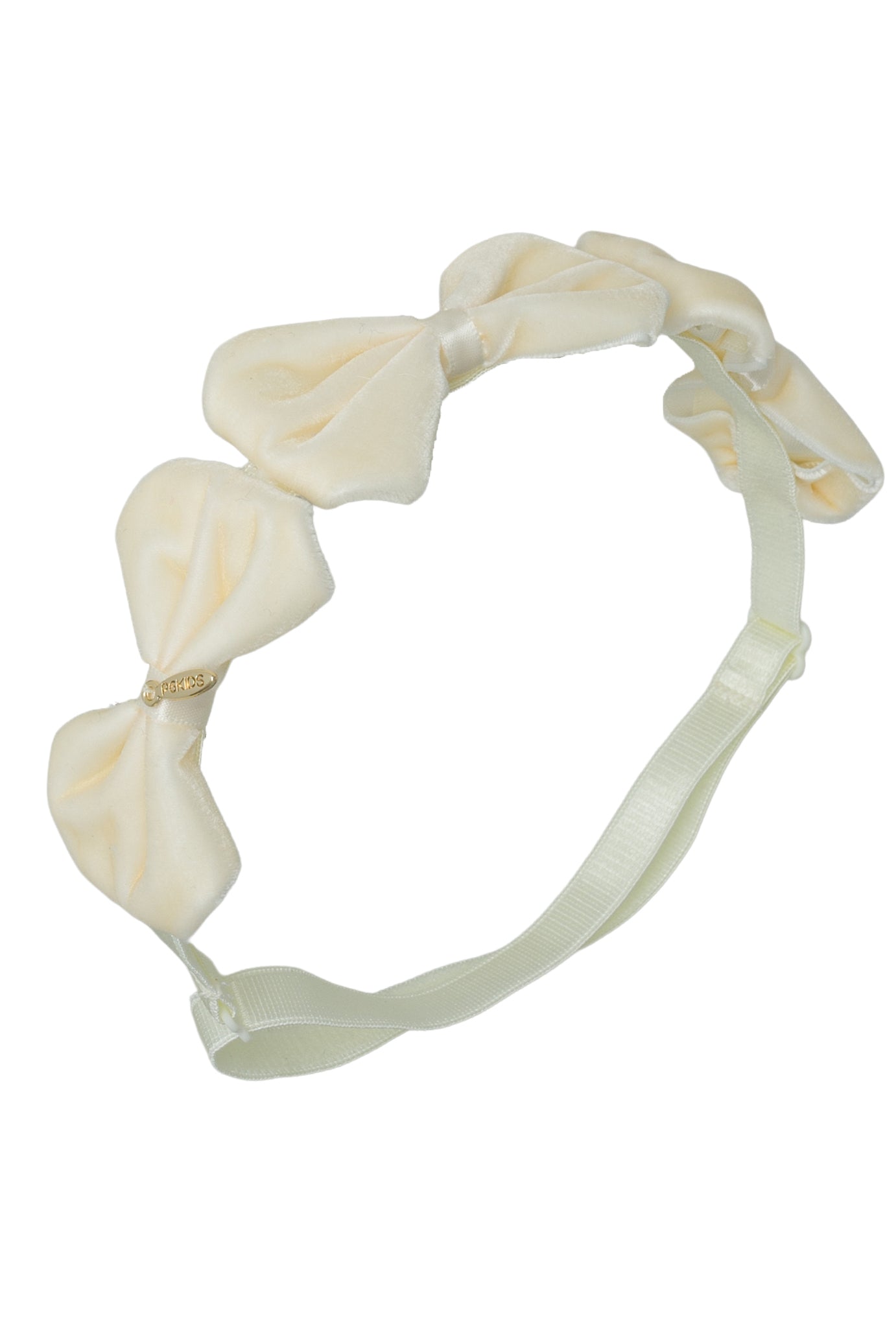Tendu Velvet Wrap - Ivory