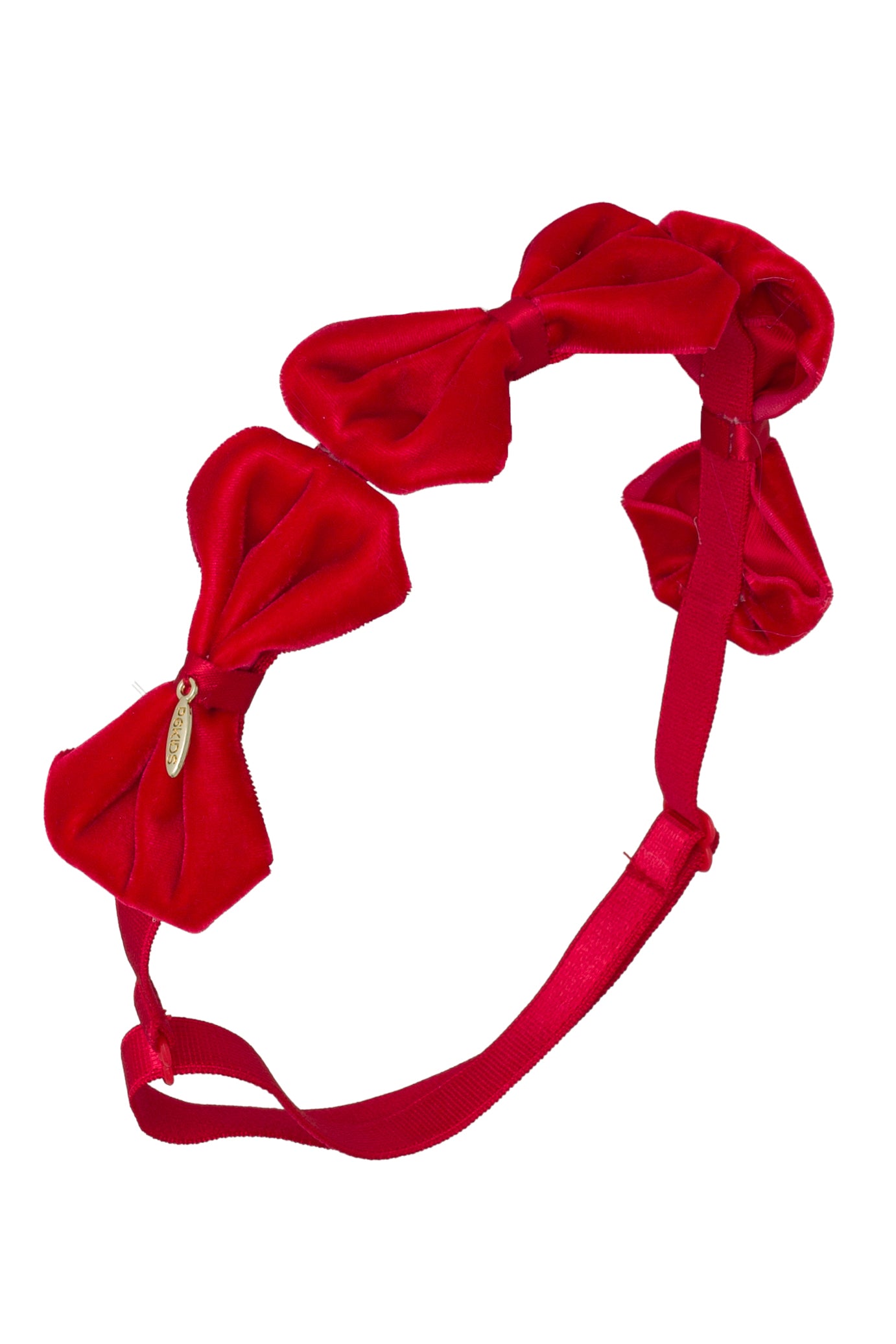 Tendu Velvet Wrap - Red