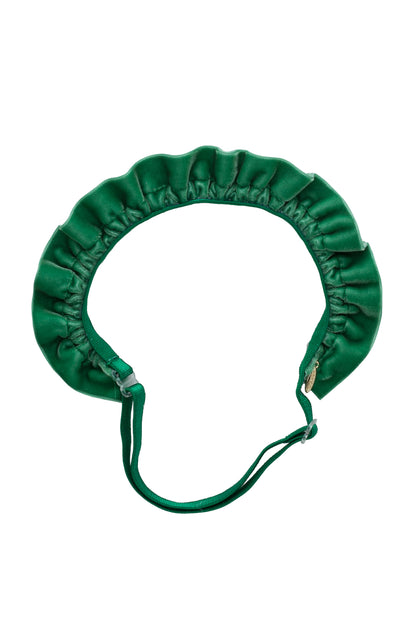 Tutu Velvet Wrap - Emerald Green