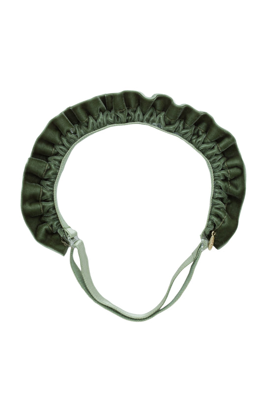 Tutu Velvet Wrap - Forest Green Moss
