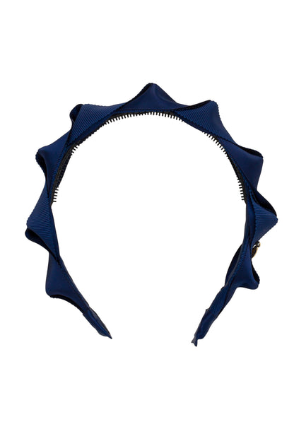 Twisted Duo Headband - Navy