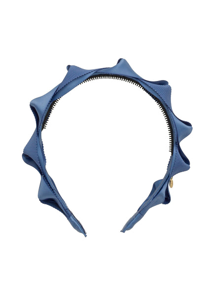Twisted Duo Headband - Smoke Blue