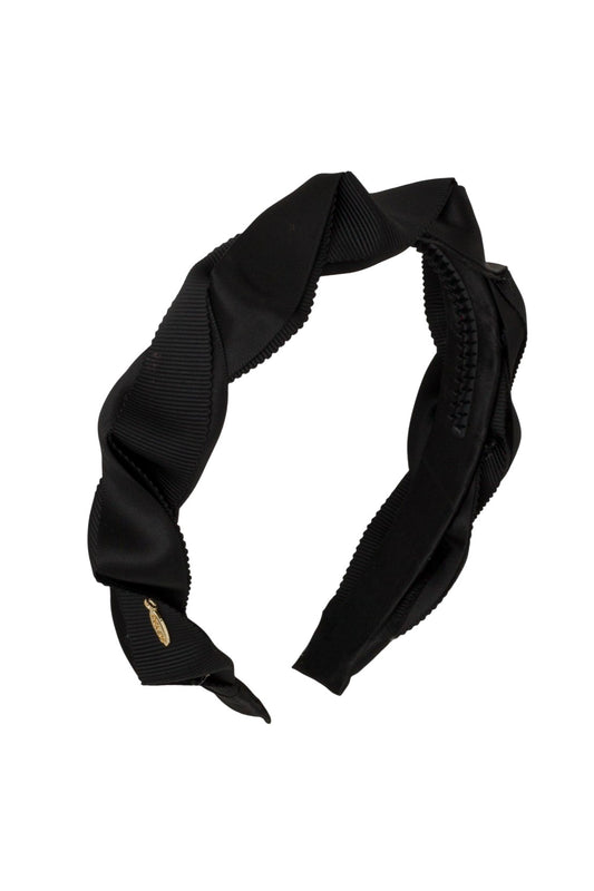 Twisted Duo Headband - Black