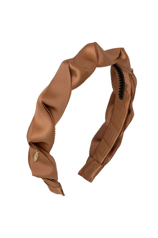 Twisted Duo Headband - Camel