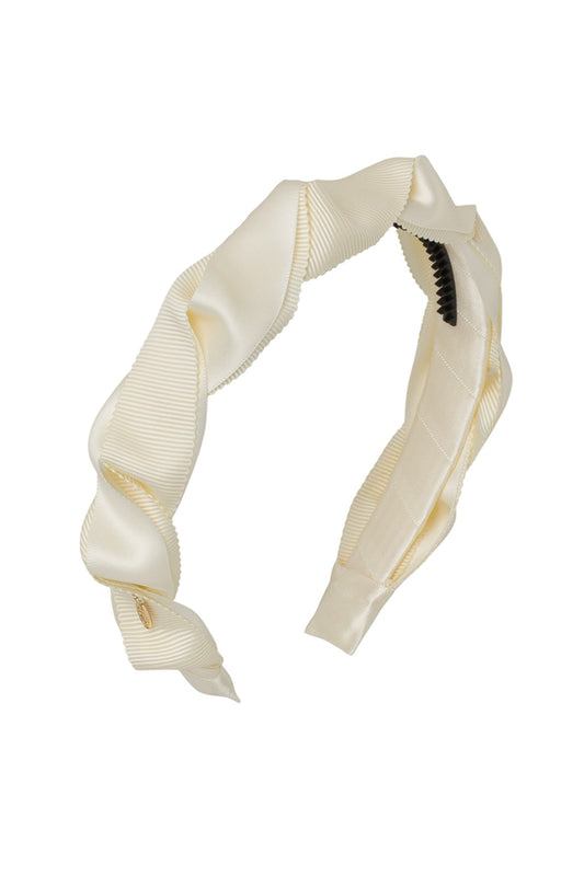 Twisted Duo Headband - Ivory