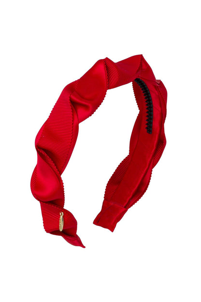 Twisted Duo Headband - Red