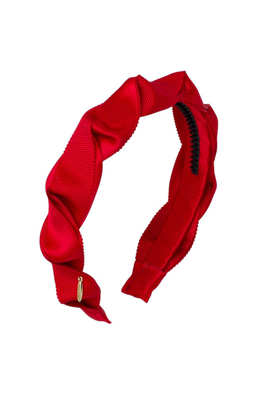 Twisted Duo Headband - Red