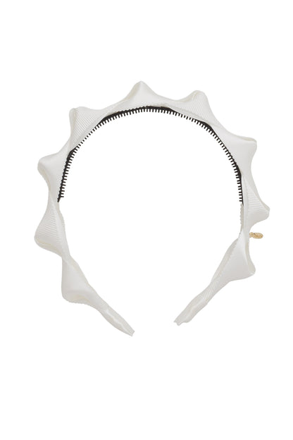 Twisted Duo Headband - White