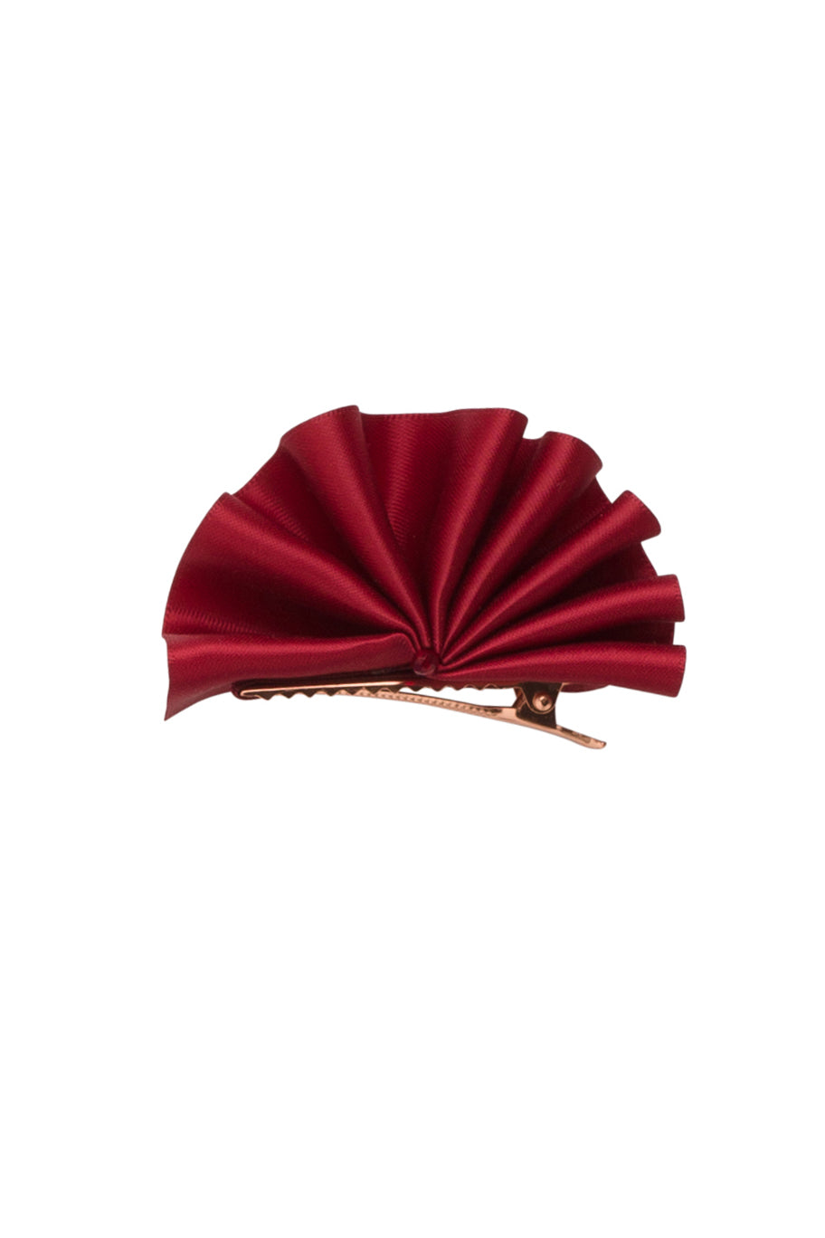 Accordion Clip (1 pc) - Burgundy Sherry