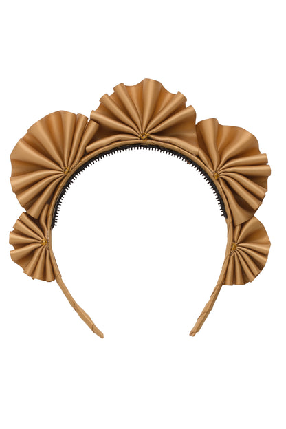Accordion Headband - Gold