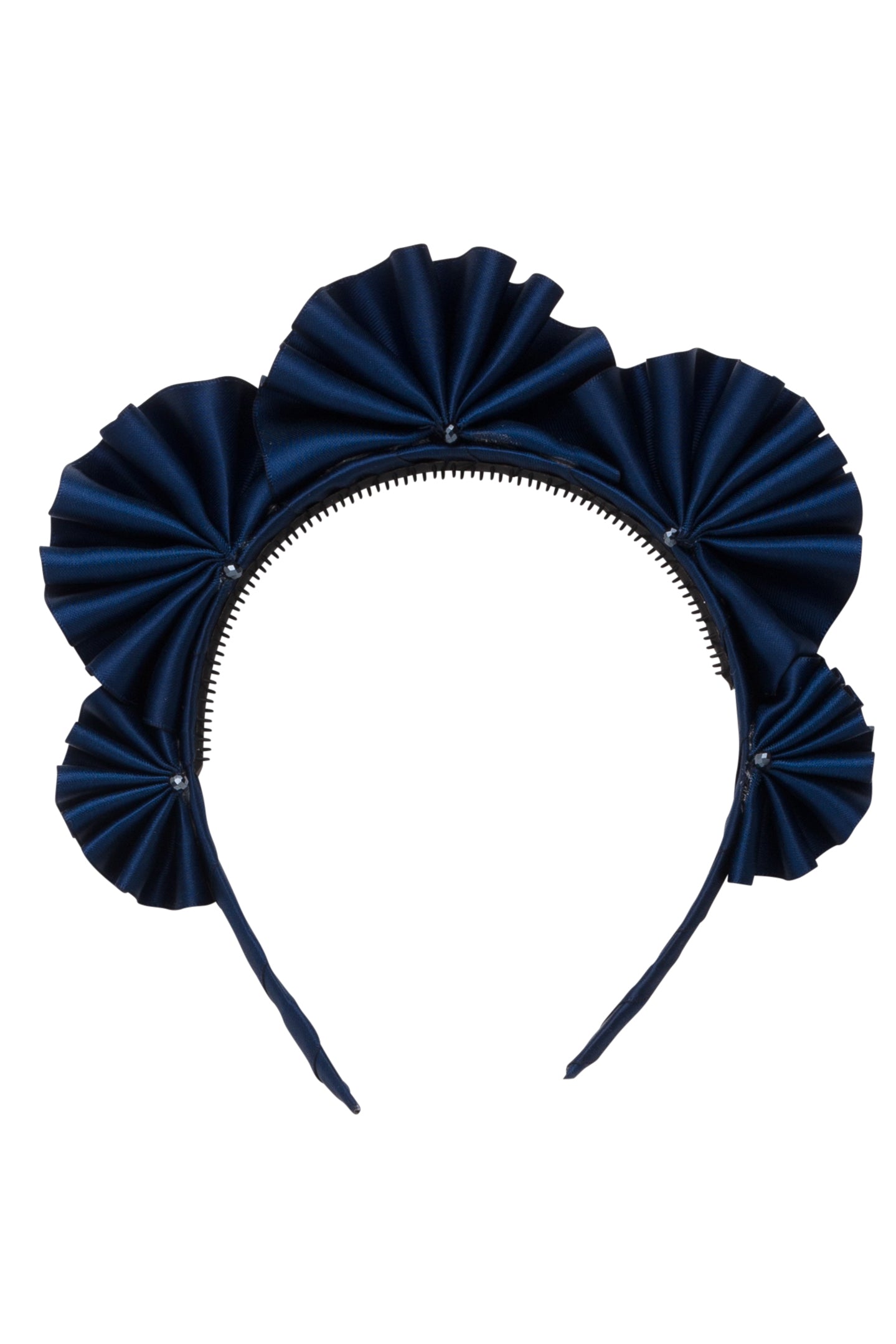 Accordion Headband - Navy