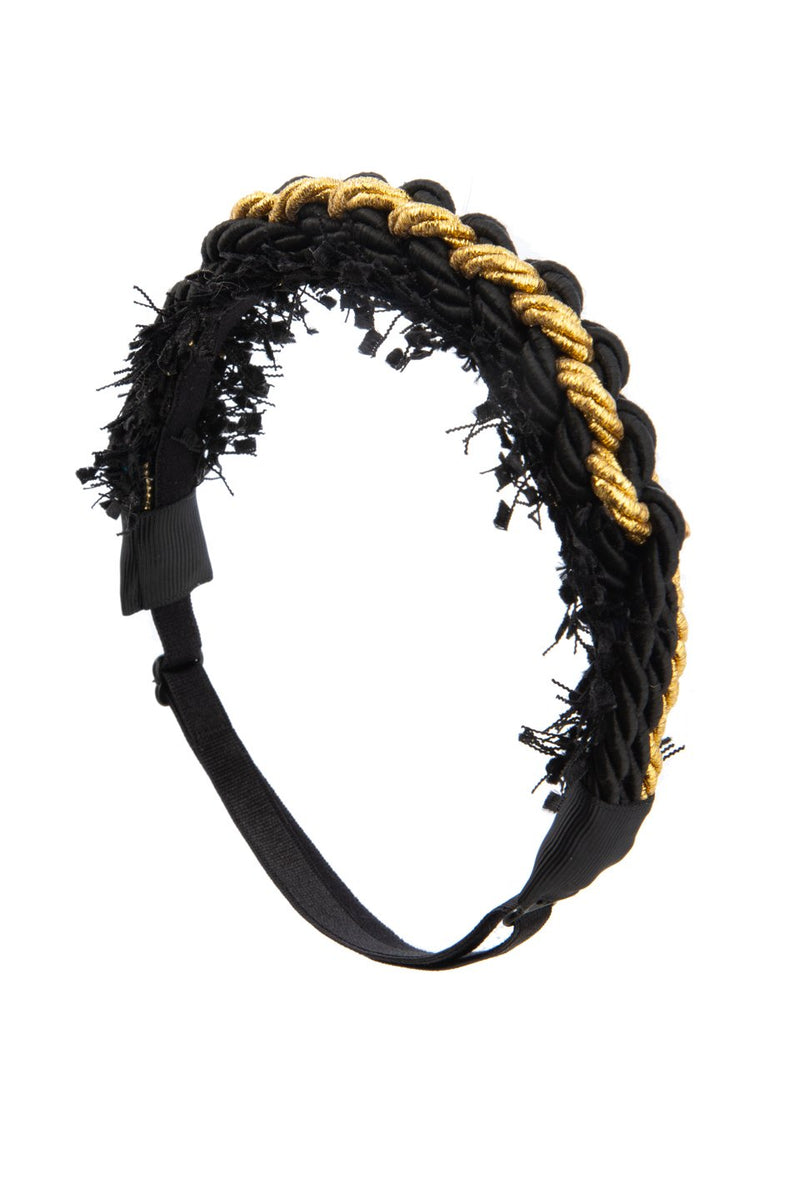 All Roped In Wrap-Black/Gold