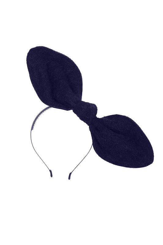 Bubble Ear - Navy Wool
