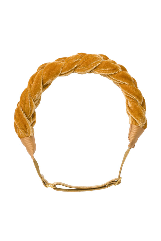 Coronation Day Wrap - Gold Velvet