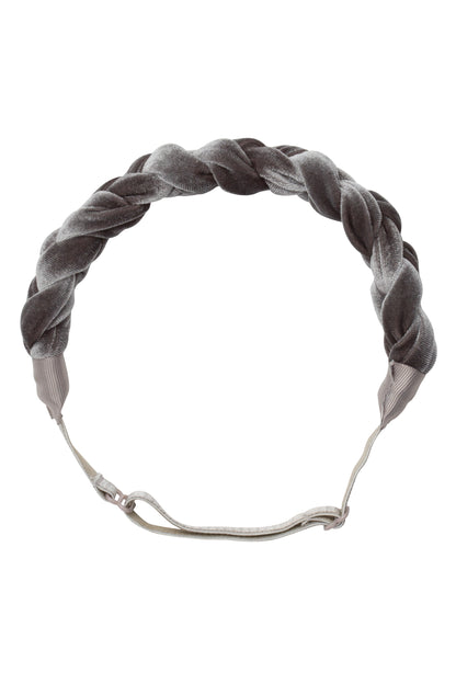 Coronation Day Wrap - Grey Velvet