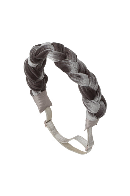 Coronation Day Wrap - Grey Velvet