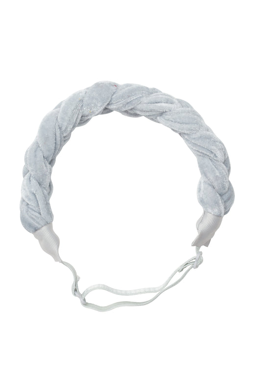 Coronation Day Wrap - Light Blue Velvet