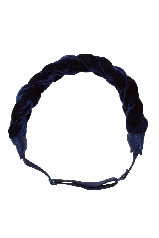 Coronation Day Wrap - Navy Velvet