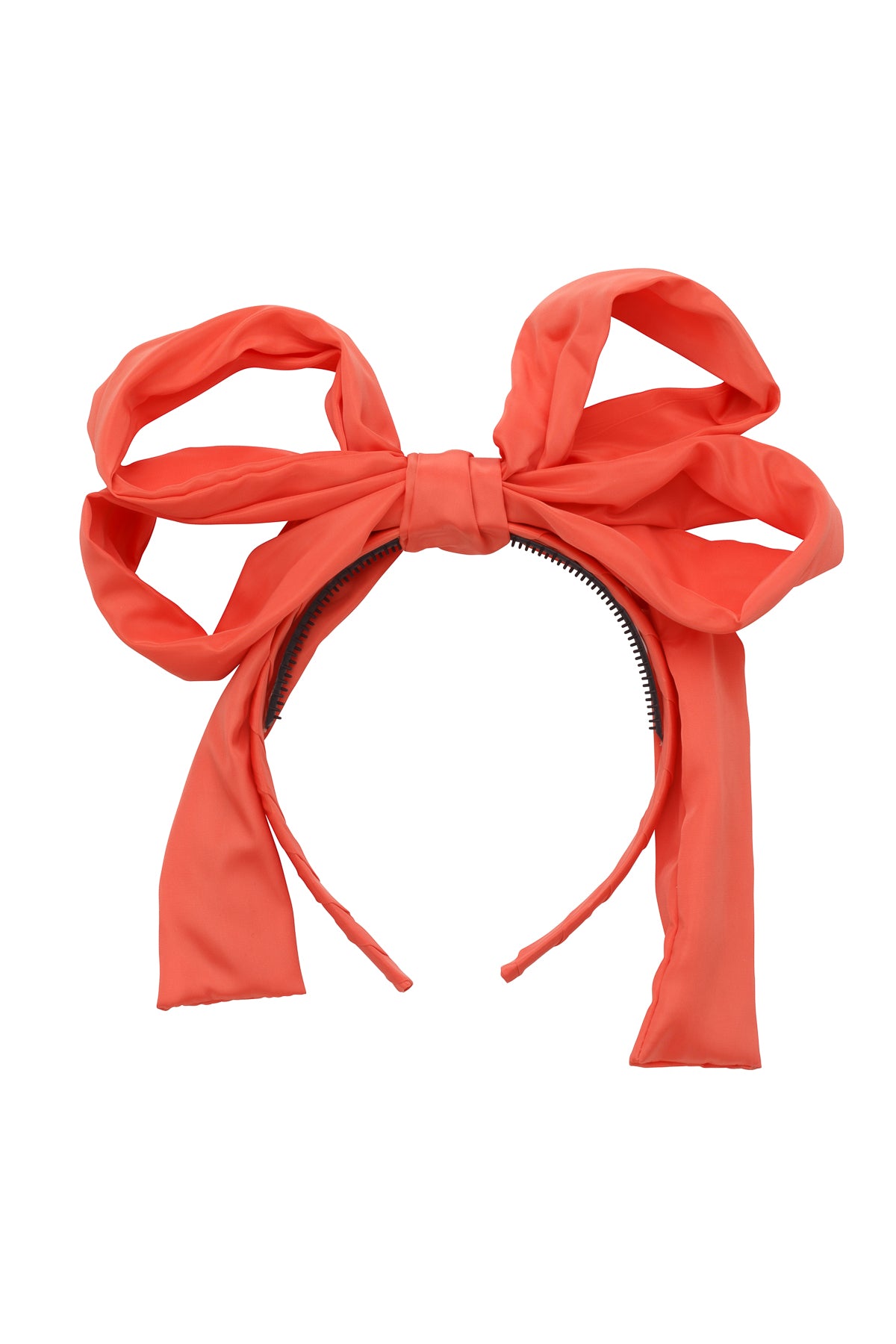 Double Party Bow Headband - Melon